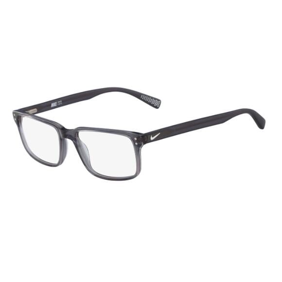NIKE 7240 070 GREY EYEGLASSES FRAME 55-17-145